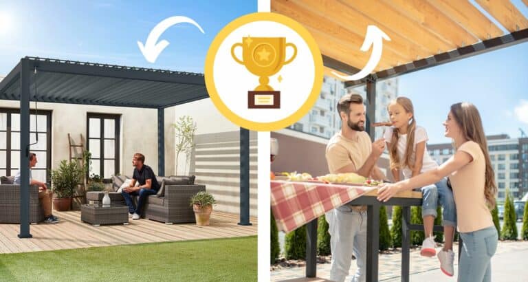 Notre Top 3 des Pergolas Bioclimatiques pour votre terrasse et jardin