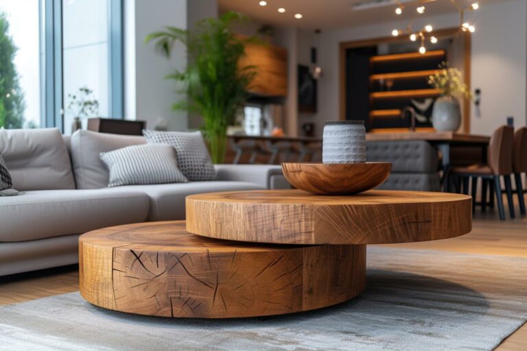 Tables basses en bois pour salon – Maisons du Monde