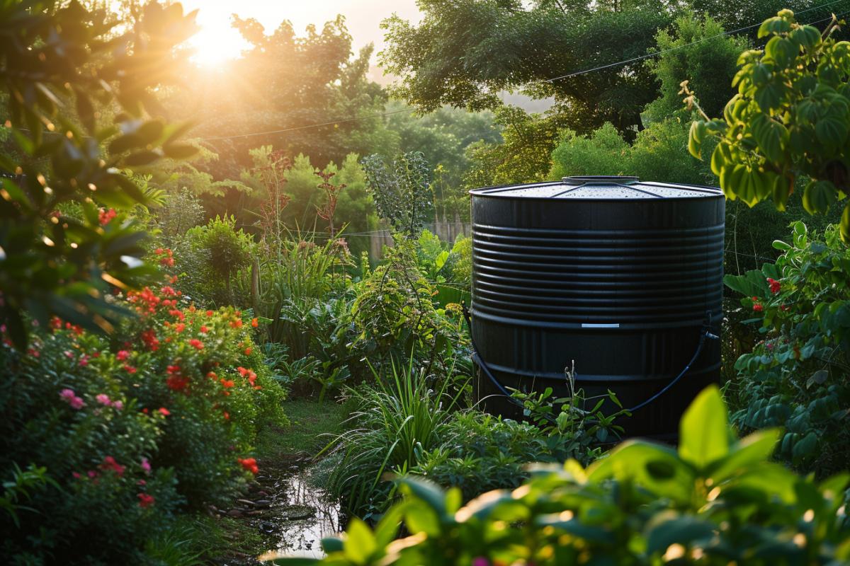 Cuve à eau et récupérateur d'eau de pluie : solutions durables