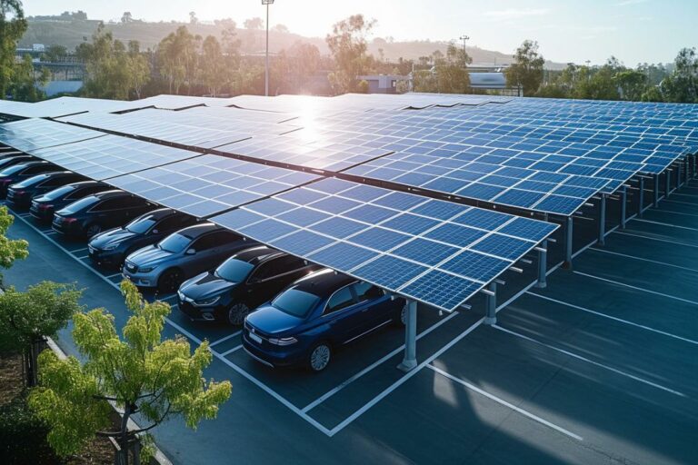 Carport solaire : avantages, coût et installation vs toiture