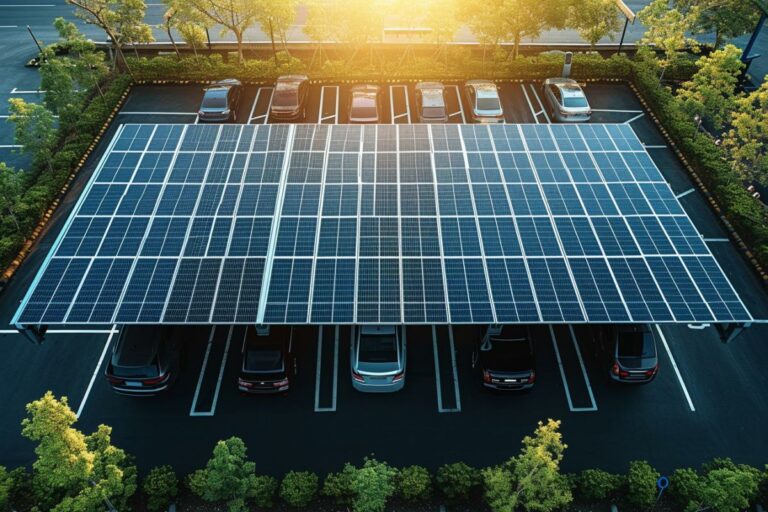 Carports solaires : formes, impact énergétique et avantages