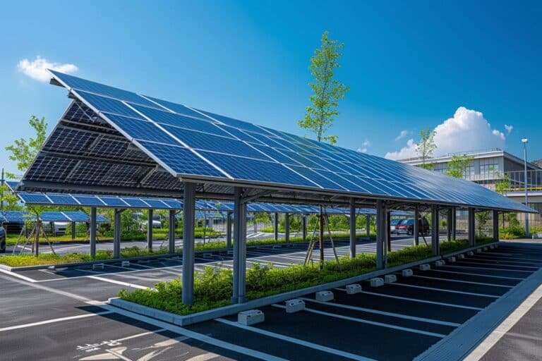 Guide complet : types et caractéristiques des carports solaires