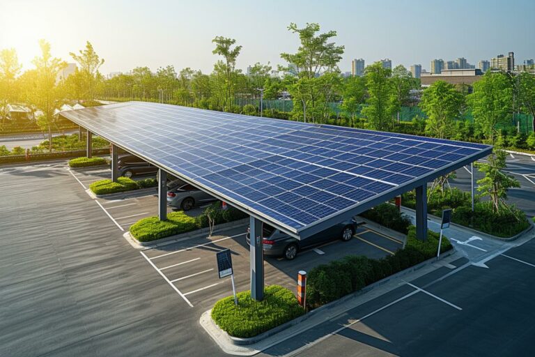 Carport solaire : atouts écolo et impact environnemental