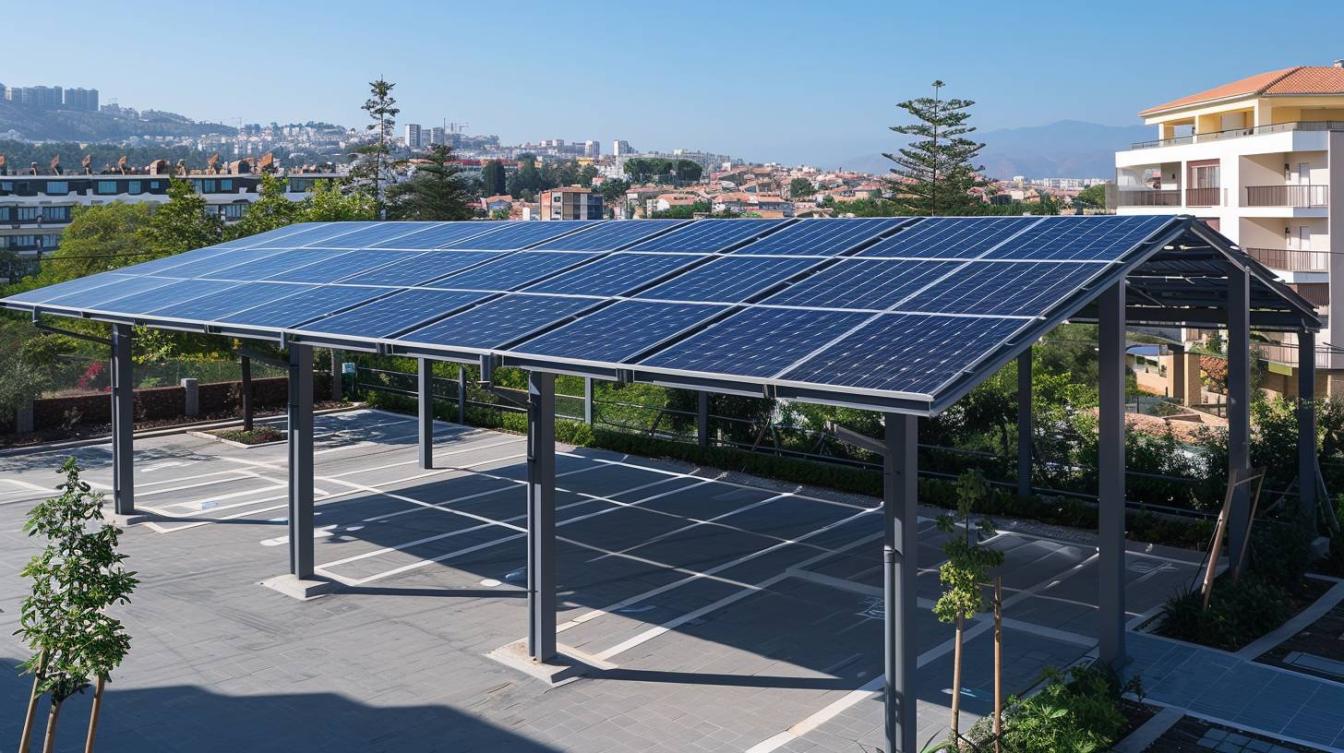 Intégration de carports solaires dans l&rsquo;architecture