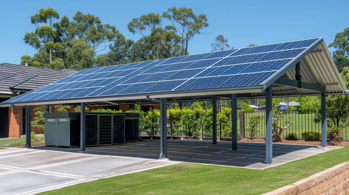 Les avantages des carports solaires avec stockage d&rsquo;énergie